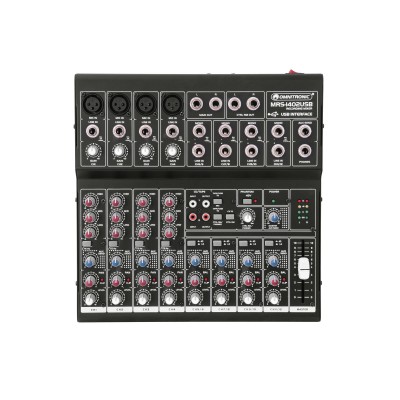 OMNITRONIC MRS-1402USB Recording Mixer OMNITRONIC MRS-1402USB Recording Mixer