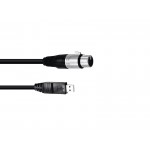 Interface Cable USB/XLR(F) 3m black