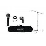 OMNITRONIC MIC VS-1 mikrofonas su stovu