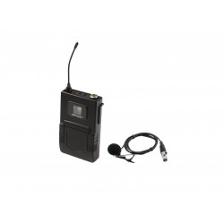 OMNITRONIC UHF-502 Bodypack 823-832MHz, incl. lavalier (CH A gre