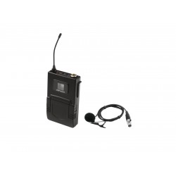 OMNITRONIC UHF-502 Bodypack incl. 863-865MHz, Lavalier (CH A red