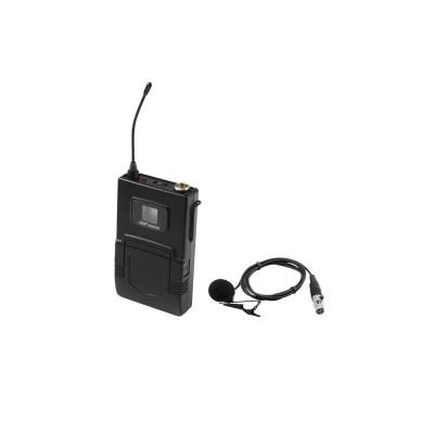 OMNITRONIC UHF-502 Bodypack incl. 863-865MHz, Lavalier (CH A red OMNITRONIC UHF-502 Bodypack incl. 863-865MHz, Lavalier (CH A red