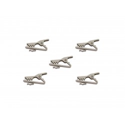 OMNITRONIC Microphone Cable Clip, skin-colored 5x OMNITRONIC Microphone Cable Clip, skin-colored 5x