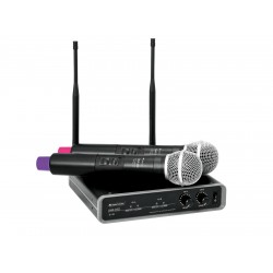 OMNITRONIC UHF-102 Wireless Mic System 823.5/863.1MHz