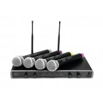 OMNITRONIC UHF-104 Wireless Mic System 823.5/825.3/863.1/864.1MH