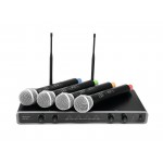 OMNITRONIC UHF-104 Wireless Mic System 828.1/830.3/864.8/863.8MH