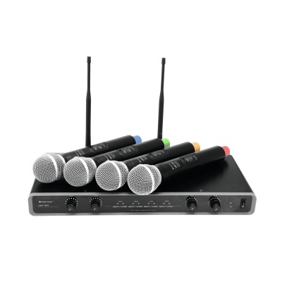 OMNITRONIC UHF-104 Wireless Mic System 828.1/830.3/864.8/863.8MH OMNITRONIC UHF-104 Wireless Mic System 828.1/830.3/864.8/863.8MH