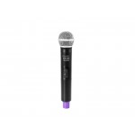 OMNITRONIC UHF-100 Handheld Microphone 863.1MHz (purple)