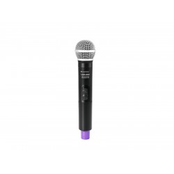 OMNITRONIC UHF-100 Handheld Microphone 863.1MHz (purple)
