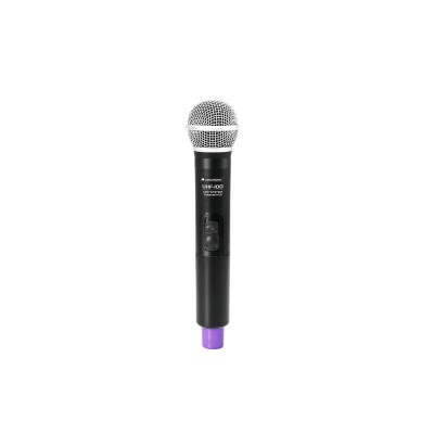 OMNITRONIC UHF-100 Handheld Microphone 863.1MHz (purple)