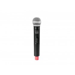 OMNITRONIC UHF-100 Handheld Microphone 828.1MHz (red)