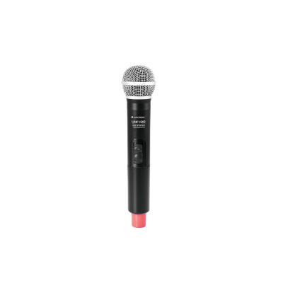 OMNITRONIC UHF-100 Handheld Microphone 828.1MHz (red)