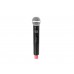 OMNITRONIC UHF-100 Handheld Microphone 828.1MHz (red)