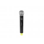 OMNITRONIC UHF-100 Handheld Microphone 825.3MHz (yellow)