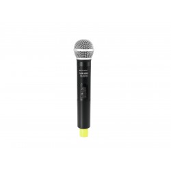OMNITRONIC UHF-100 Handheld Microphone 825.3MHz (yellow)