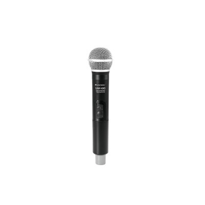 OMNITRONIC UHF-100 Handheld Microphone 864.1MHz (grey)