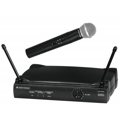 OMNITRONIC VHF-250 Wireless Mic Set 214