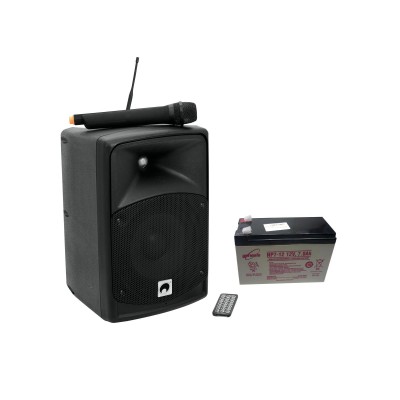 OMNITRONIC Set WAMS-08BT + Battery OMNITRONIC Set WAMS-08BT + Battery