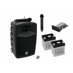 OMNITRONIC Set WAMS-10BT1 + microphone + batteries