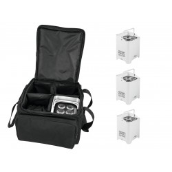 EUROLITE Set 4x AKKU UP-4 HCL Spot WDMX wh + SB-4 Soft-Bag EUROLITE Set 4x AKKU UP-4 HCL Spot WDMX wh + SB-4 Soft-Bag