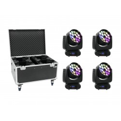 EUROLITE Set 4x LED TMH FE-1800 + Case EUROLITE Set 4x LED TMH FE-1800 + Case