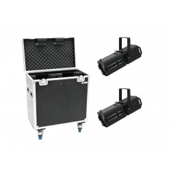 EUROLITE Set 2x LED PFE-120 3000K + Case EUROLITE Set 2x LED PFE-120 3000K + Case