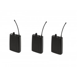 OMNITRONIC Set WMT-1M UHF Transmitter + 2x WMR-1M UHF Receiver OMNITRONIC Set WMT-1M UHF Transmitter + 2x WMR-1M UHF Receiver