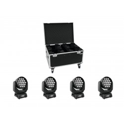 EUROLITE Set 4x LED TMH-X5 + Case EUROLITE Set 4x LED TMH-X5 + Case