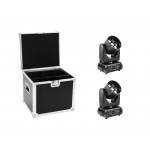 FUTURELIGHT Set 2x EYE-7 RGBW Zoom + Case