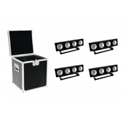 EUROLITE Set 4x LED PMB-4 COB RGB + Case EUROLITE Set 4x LED PMB-4 COB RGB + Case