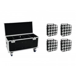 EUROLITE Set 4x LED PMC-16x30W COB RGB WFL + Case EUROLITE Set 4x LED PMC-16x30W COB RGB WFL + Case