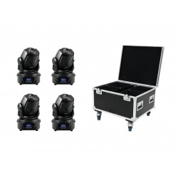 EUROLITE Set 4x LED TMH-60 MK2 + Case EUROLITE Set 4x LED TMH-60 MK2 + Case