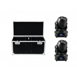 EUROLITE Set 2x LED TMH-60 MK2 + Case EUROLITE Set 2x LED TMH-60 MK2 + Case