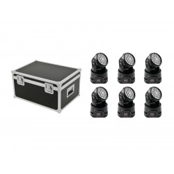 EUROLITE Set 6x LED TMH-7 + Case EUROLITE Set 6x LED TMH-7 + Case