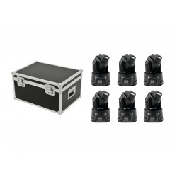 EUROLITE Set 6x LED TMH-8 + Case EUROLITE Set 6x LED TMH-8 + Case