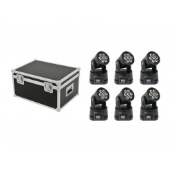 EUROLITE Set 6x LED TMH-9 + Case EUROLITE Set 6x LED TMH-9 + Case