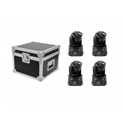 EUROLITE Set 4x LED TMH-6 + Case EUROLITE Set 4x LED TMH-6 + Case