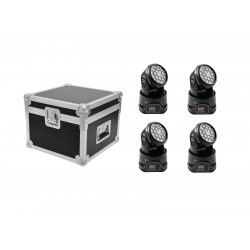 EUROLITE Set 4x LED TMH-7 + Case EUROLITE Set 4x LED TMH-7 + Case