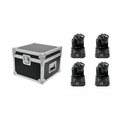 EUROLITE Set 4x LED TMH-8 + Case EUROLITE Set 4x LED TMH-8 + Case