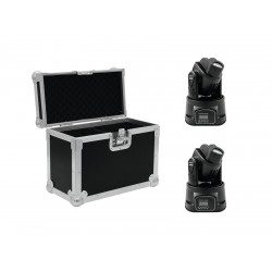 EUROLITE Set 2x LED TMH-6 + Case EUROLITE Set 2x LED TMH-6 + Case