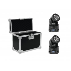 EUROLITE Set 2x LED TMH-9 + Case EUROLITE Set 2x LED TMH-9 + Case