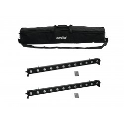 EUROLITE Set 2x LED BAR-1250 RGB+UV + Case EUROLITE Set 2x LED BAR-1250 RGB+UV + Case