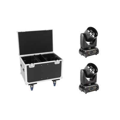 FUTURELIGHT Set 4x EYE-7 RGBW Zoom + Case FUTURELIGHT Set 4x EYE-7 RGBW Zoom + Case