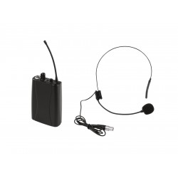 OMNITRONIC Set WMT-1M UHF transmitter + UHF-502 headset OMNITRONIC Set WMT-1M UHF transmitter + UHF-502 headset