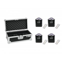 EUROLITE Set 4x AKKU TL-3 TCL Trusslight + Case EUROLITE Set 4x AKKU TL-3 TCL Trusslight + Case