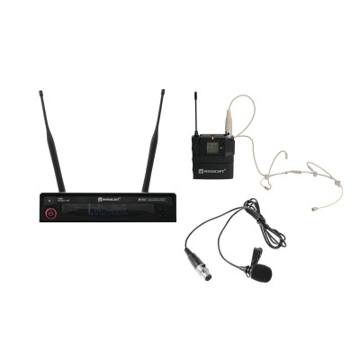 RELACART Set HR-31S Bodypack with Headset and Lavalier RELACART Set HR-31S Bodypack with Headset and Lavalier