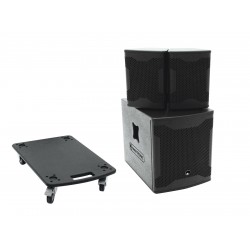 Garso komplektas OMNITRONIC Set AS-500 + lenta pervežimui