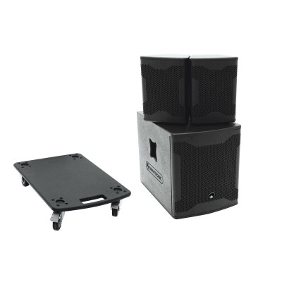Garso komplektas OMNITRONIC Set AS-500 + lenta pervežimui