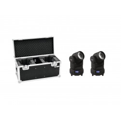 EUROLITE Set 2x LED TMH-X1 Moving-Head Beam + Case EUROLITE Set 2x LED TMH-X1 Moving-Head Beam + Case
