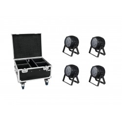 EUROLITE Set 4x LED IP PAR 12x12W HCL + Case EUROLITE Set 4x LED IP PAR 12x12W HCL + Case